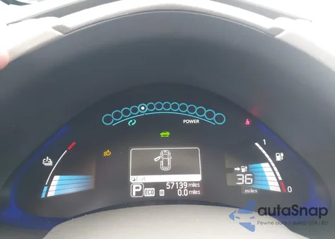 2015 Nissan Leaf Sv из США, поврежденный, VIN 1N4AZ0CP4FC327257